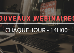 Inscription aux webinaires digitaux